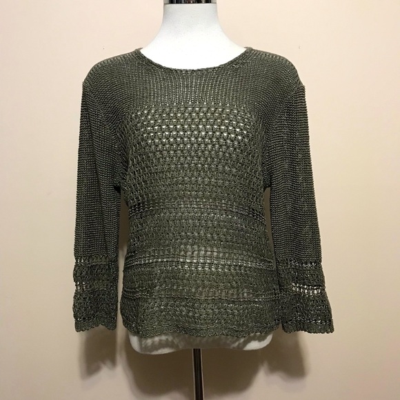 Gerry Weber Edition Women’s Mesh Sweater - Picture 1 of 6